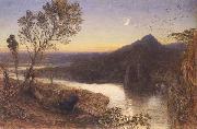 Samuel Palmer Classical River Scene oil painting artist